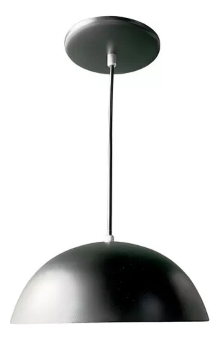 LAMPARA COLGANTE MEDIA LUNA VINTAGE COCINA COMEDOR HOGAR LAU - 1
