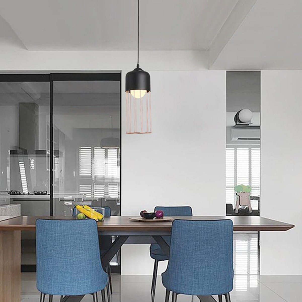 LAMPARA COLGANTE TECHA MODERNA ELEGANTE HOGAR LAU - 6