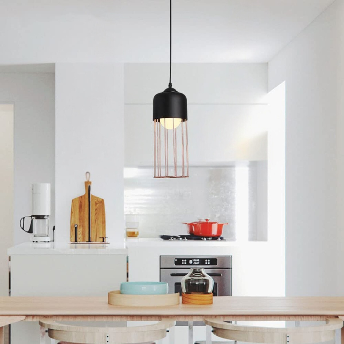 LAMPARA COLGANTE TECHA MODERNA ELEGANTE HOGAR LAU - 8