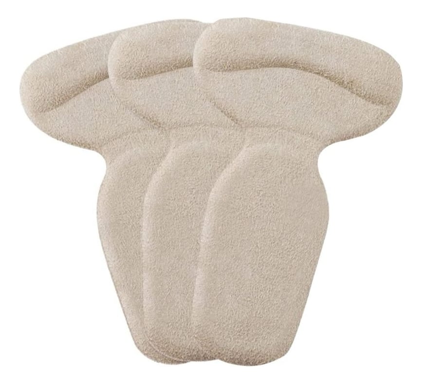 PLANTILLA SILICONA TALÓN PIES ANTIDESLIZANTE 7 PACK JHN - 1