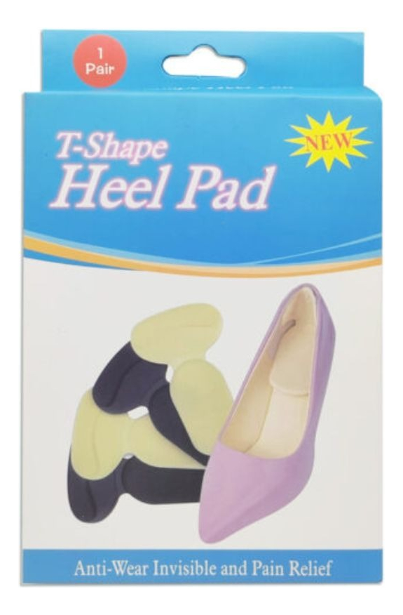 PLANTILLA SILICONA TALÓN PIES ANTIDESLIZANTE 7 PACK JHN - 2