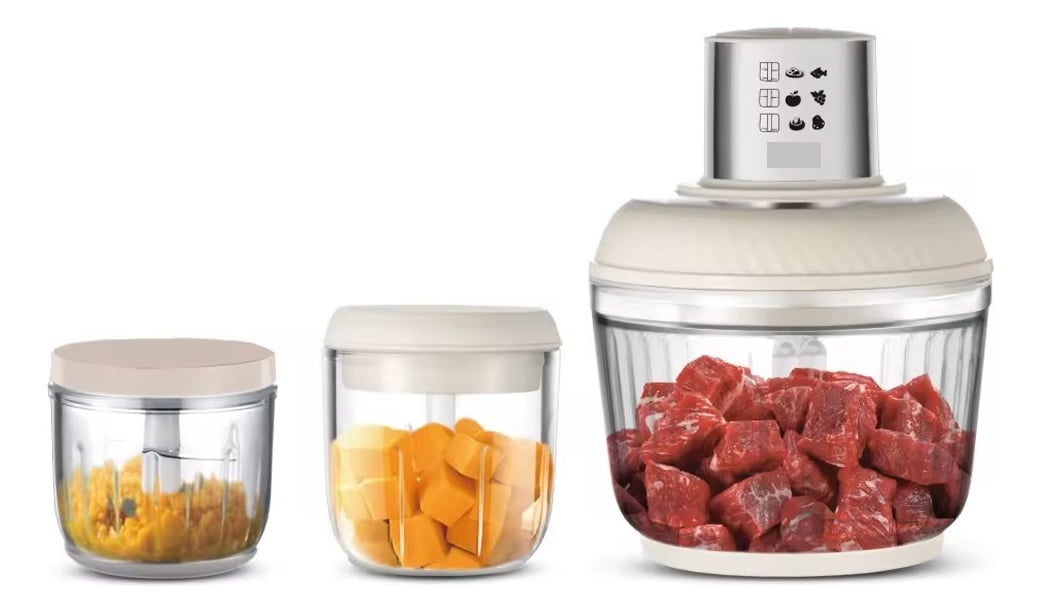 PROCESADOR ALIMENTOS 3EN1 VERSÁTIL MULTIFUNCIONAL JHN - 1