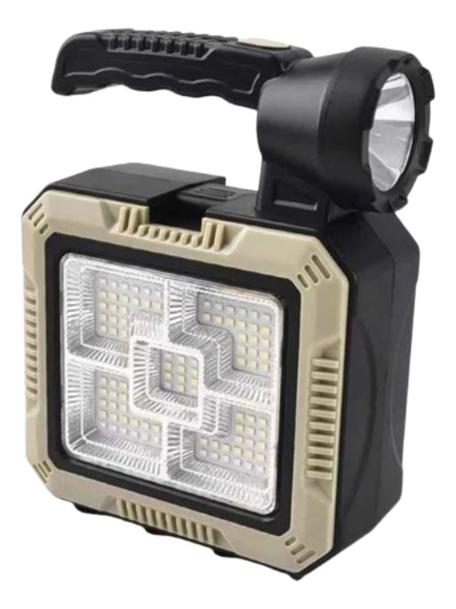 LINTERMA PORTATIL LUZ LED SOLAR KIT HERRAMIENTAS CAMPING LAU - 1