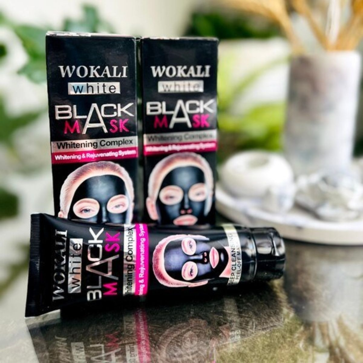 SET 7 MASCARILLA FACIAL NEGRA PEEL CARBON ACTIVADO LAU - 4