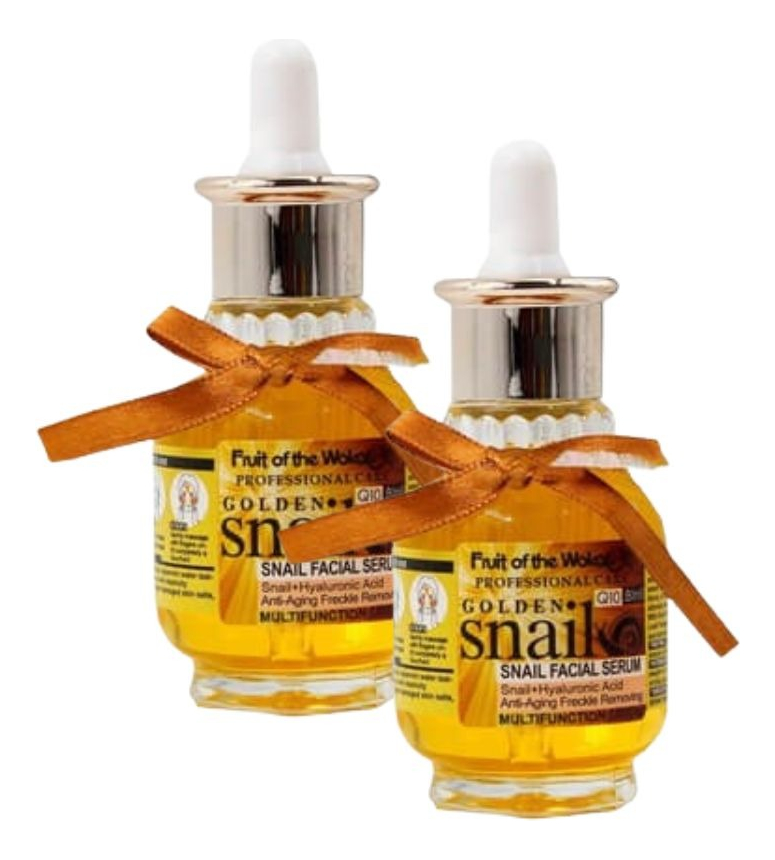 SET 5 SERUM FACIAL BABA CARACOL HIDRATA AC HIALURONICO LAU - 3