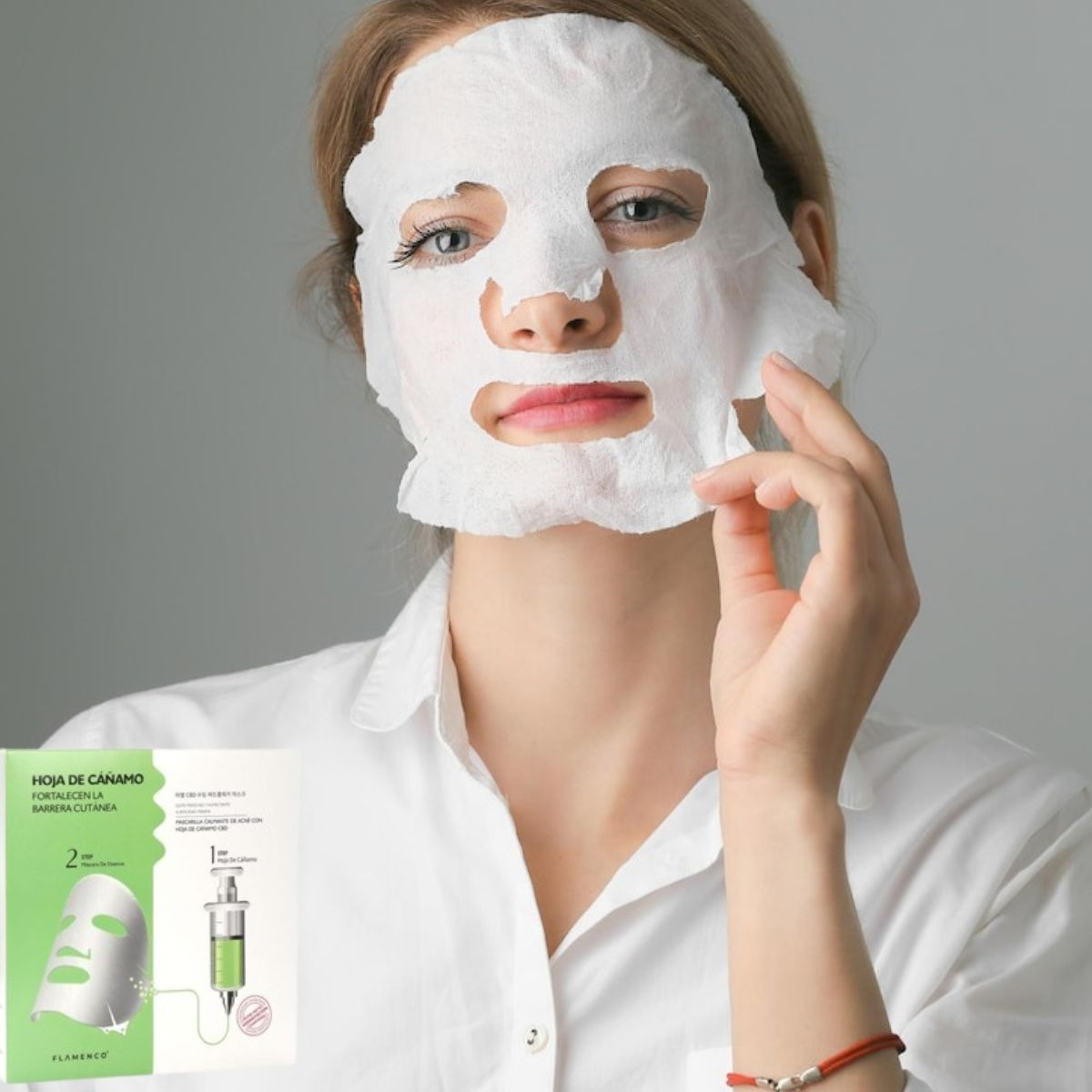 SET 3 MASCARILLAS FACIALES CONTROL ACNE CALMANTE ROSTRO LAU - 2