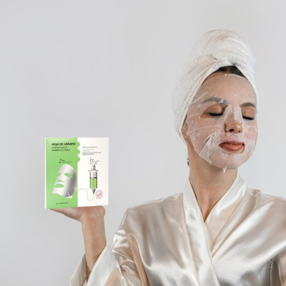 SET 3 MASCARILLAS FACIALES CONTROL ACNE CALMANTE ROSTRO LAU - 9
