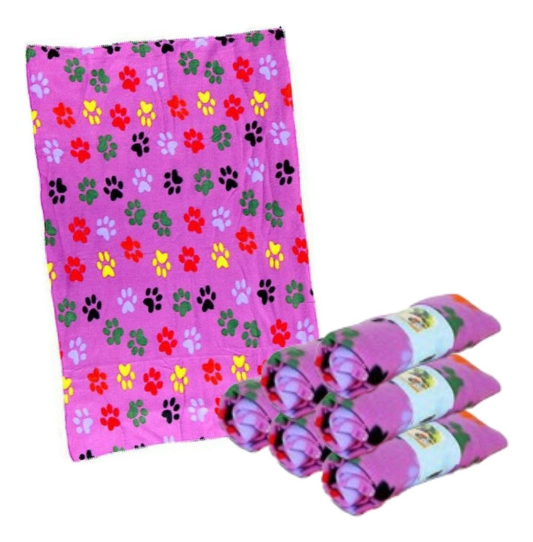 SET 3 MANTA POLAR PARA MASCOTAS 120X90 ABRIGO SUAVE LAU - 3