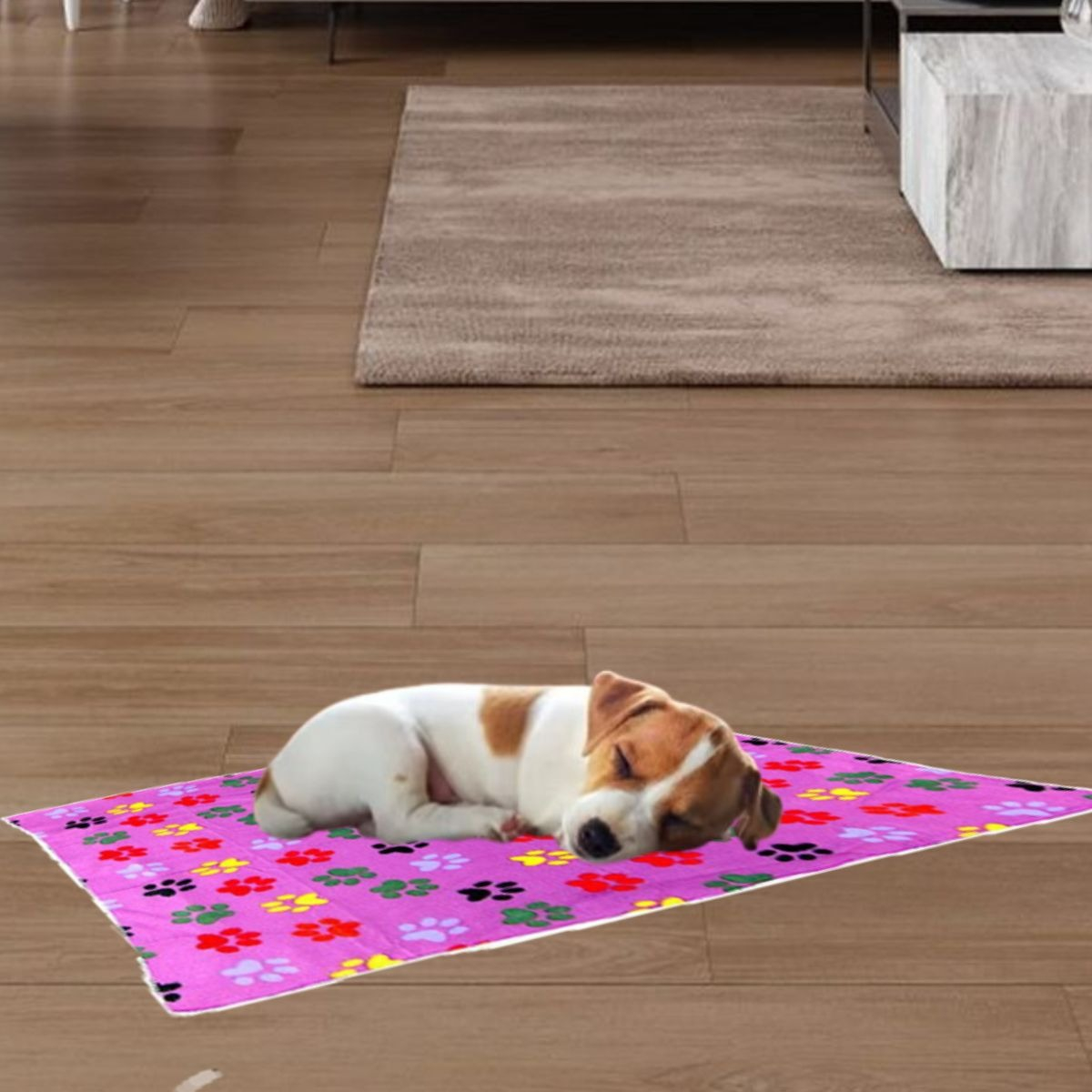 SET 3 MANTA POLAR PARA MASCOTAS 120X90 ABRIGO SUAVE LAU - 5