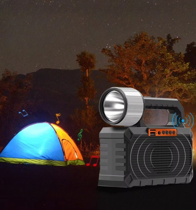 KIT LINTERNA SOLAR 4 EN 1 CAMPING EMERGENCIA USO DIARIO LAU - 7