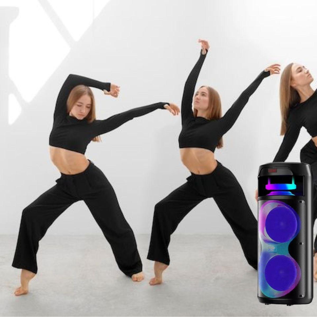 PARLANTE INALAMBRICA 40W BLUETOOTH +MICROFONO PORTATIL LAU - 7
