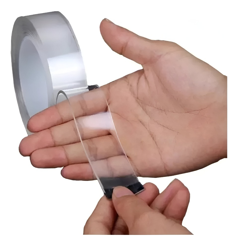 SET 3 CINTA MULTIUSOS ADHESIVA GEL DOBLE CARA 30MM JHN - 3
