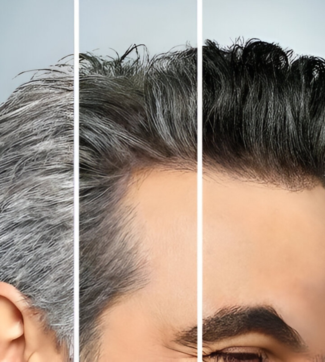 SHAMPOO TINTE CUBRE CANAS SUAVIZA REPARA CABELLO NEGRO JHN - 5