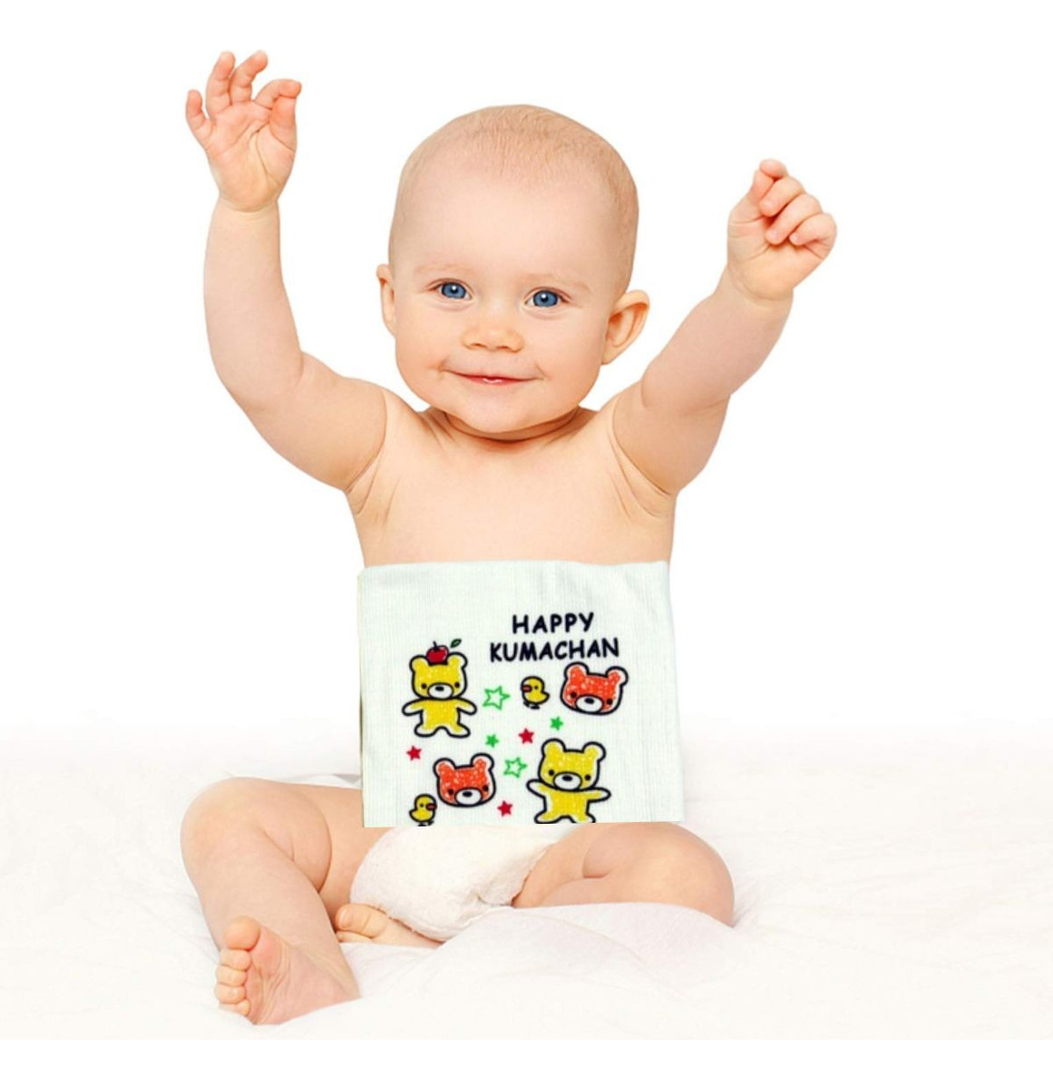 SET 3 FAJA DE BEBE VIENTRE COMODA SUAVE PARA BEBE LAU - 2