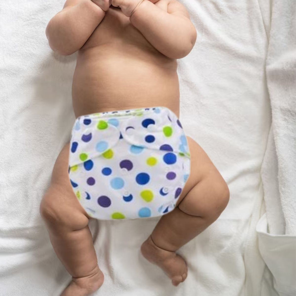 SET 3 PAÑALES REUTILIZABLE LAVABLE ECOLOGICO BEBE LAU - 9