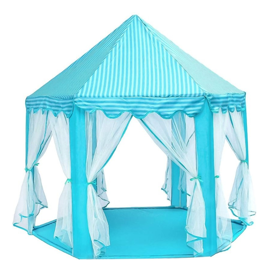TIENDA DE CAMPAÑA ENSUEÑO CASTILLO HEXAGONAL PARA NIÑAS LAU - 1