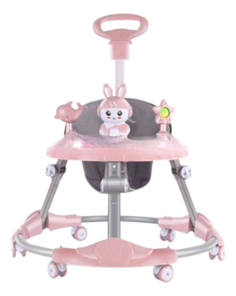 ANDADOR PARA BEBE CON MANIJA EMPUJE SEGURO ANTIVUELCO LAU - 1