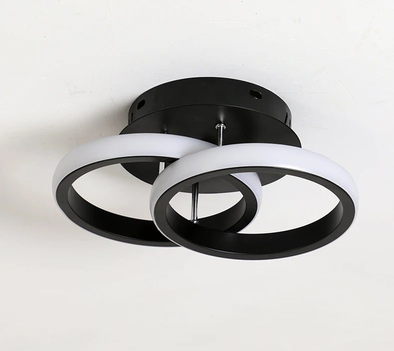 LAMPARA TECHO PLAFON CIRCULAR LED PASILLO BAÑO HOGAR LAU - 3