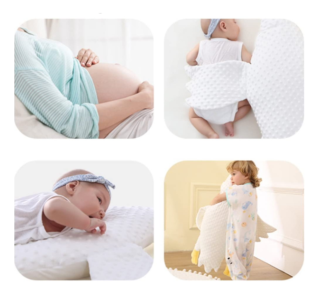 ALMOHADA FORMA GANSO RELAJA CALMA SUAVE BEBE LAU - 4