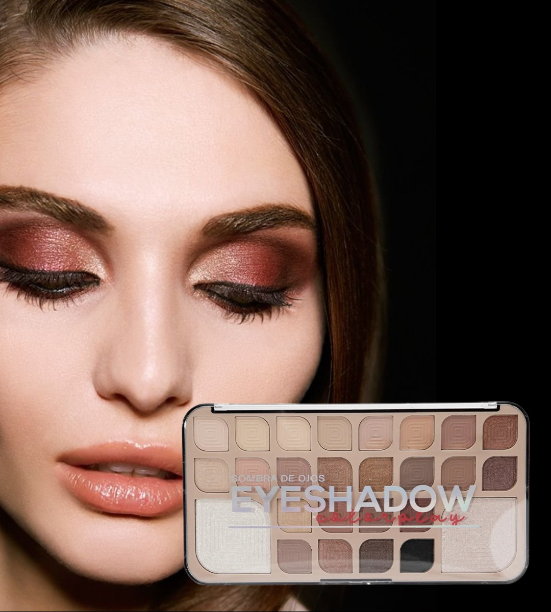 SOMBRA OJOS PALETA COBERTURA VIBRANTE SUAVE DURADERA JHN - 5