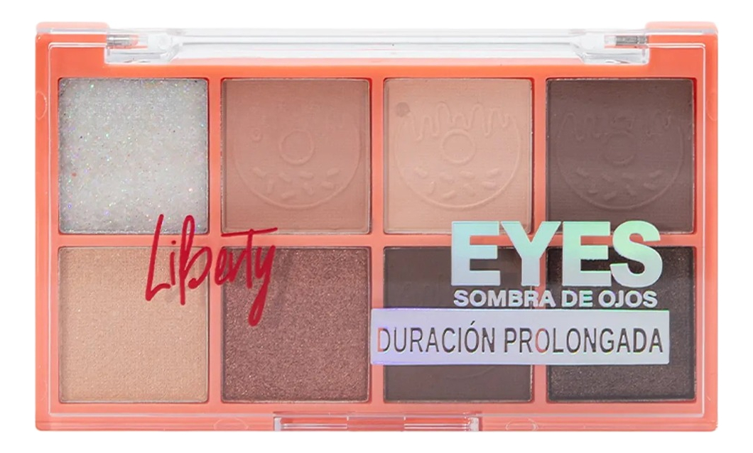 SET 3 SOMBRA OJOS PALETA VIBRANTE DURACIÓN PROLONGADA JHN - 1