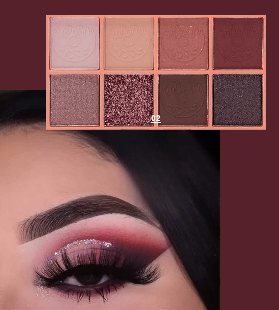 SET 3 SOMBRA OJOS PALETA VIBRANTE DURACIÓN PROLONGADA JHN - 6
