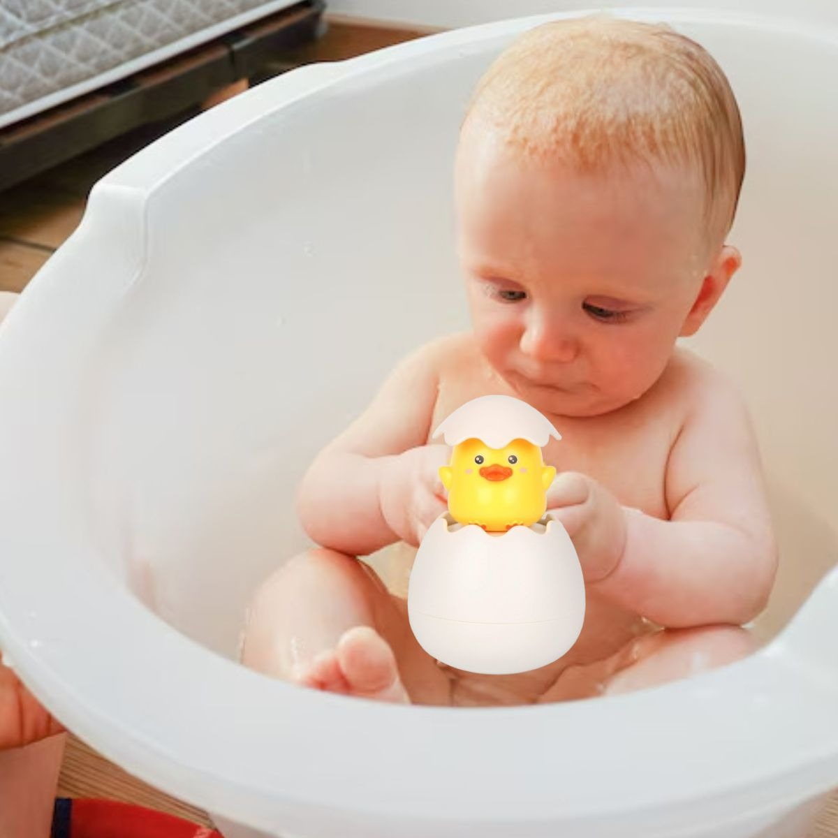 SET 3 JUGUETES DE BAÑO PATITOS ROCEADOR AGUA 2 EN 1 LAU - 9