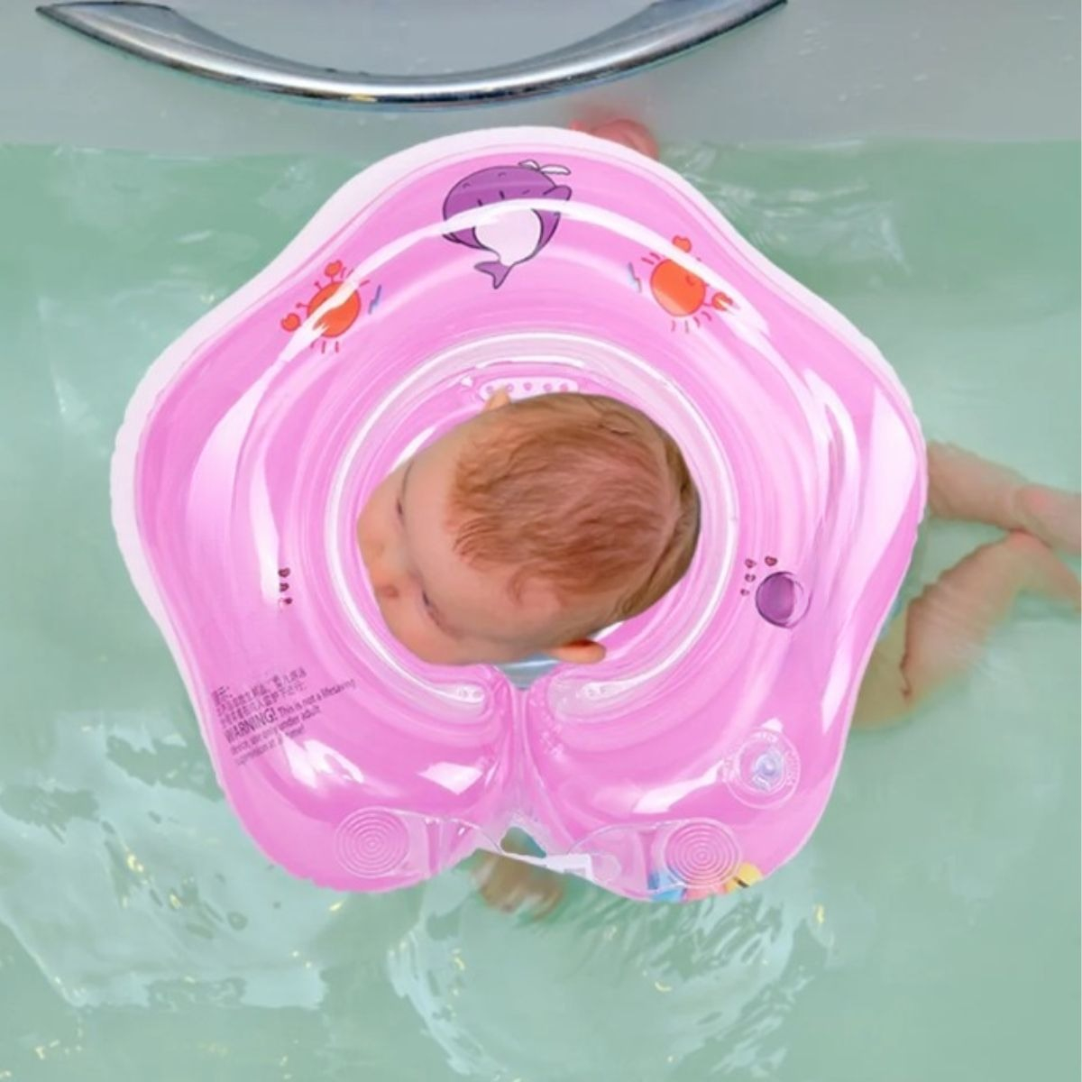 SET 2 FLOTADOR INFLABLE NATACION PARA CUELLO BEBE NIÑOS LAU - 6