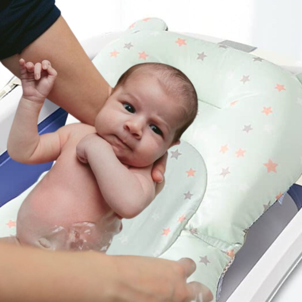 ALMOHADILLA FLOTANTE SOPORTE BAÑERA SEGURO BEBE LAU - 5