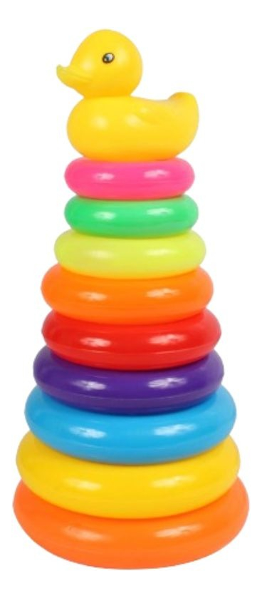 SET 2 JUEGUETE DESARROLLO TORRE BOLAS RODANTES BEBES LAU - 1