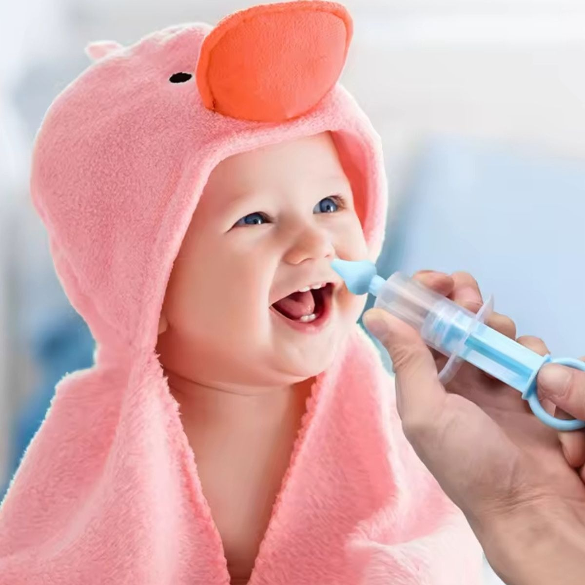SET 7 ASPIRADOR NASAL REUTILIZABLE PORTATIL BEBE LAU - 2