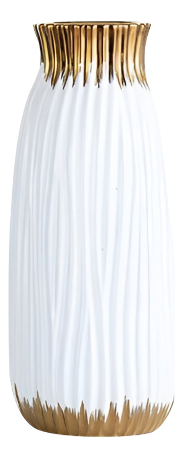 FLORERO JARRÓN MODERNO CILÍNDRICO DECORATIVO HOGAR 28CM JHN - 1