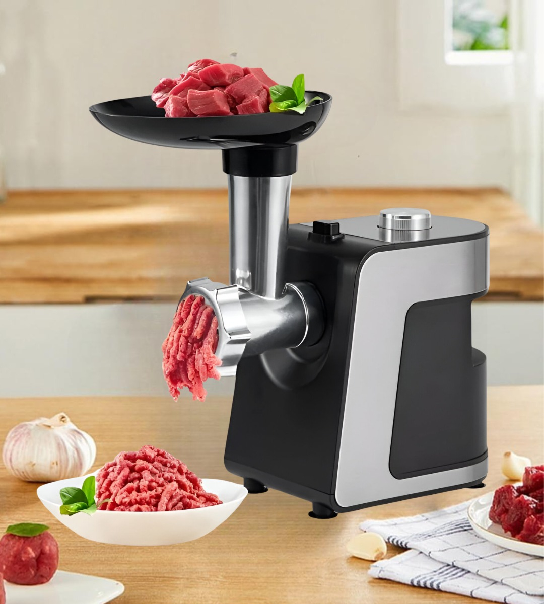 MOLEDORA PICADORA CARNE MULTIFUNCIONAL PRÁCTICA COCINA JHN - 2