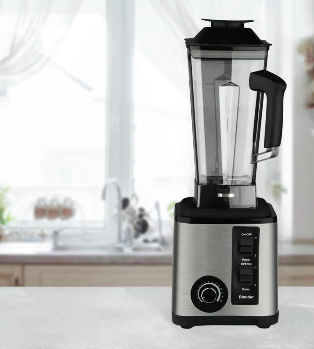 LICUADORA MEZCLADORA 2.5L MULTIFUNCIONAL COCINA HOGAR JHN - 7