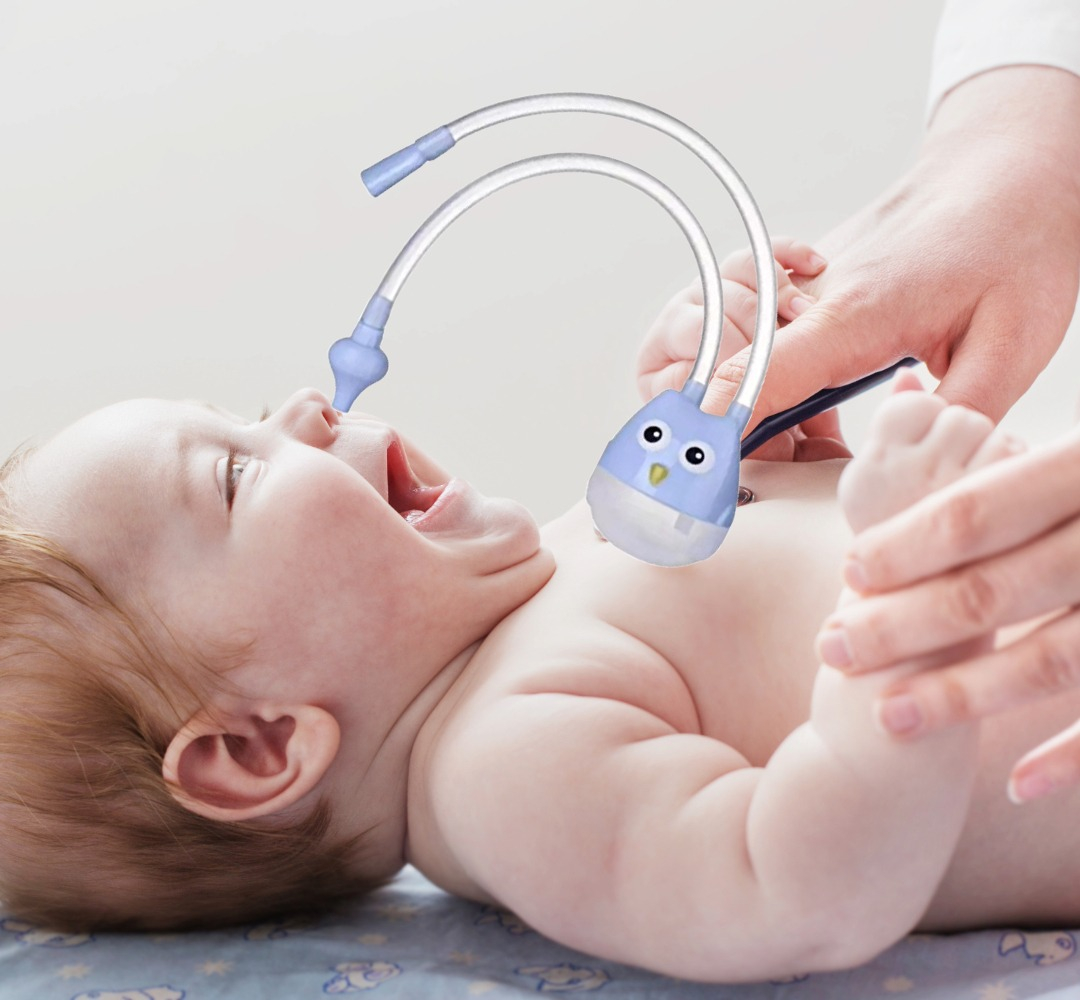 SET 3 ASPIRADOR NASAL REUTILIZABLE LAVABLE SUCCION BEBES LAU - 4