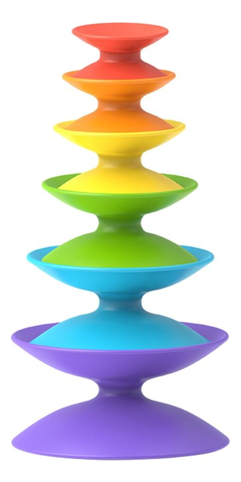 JUGUETE APILAMIENTO DIVERTIDO ANILLO GIRATORIO NIÑOS LAU - 1
