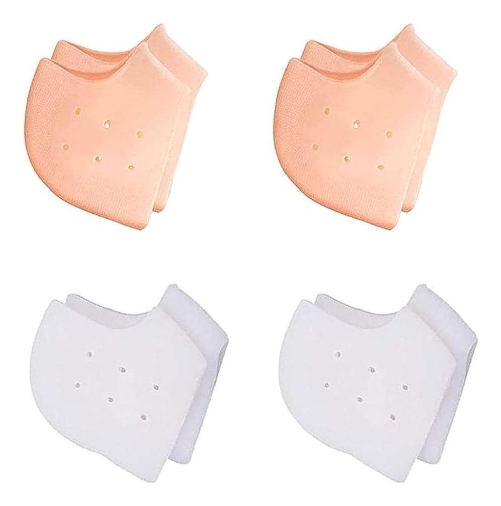 SET 8 PLANTILLAS DE GEL TALONERA REUTILIZABLE AJUSTABLE LAU - 7
