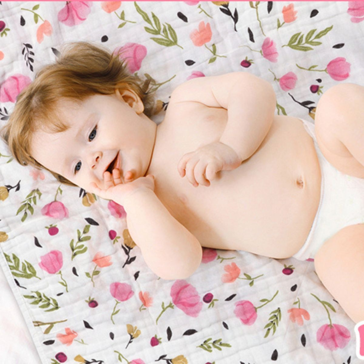MANTA DE APEGO MUSELINA SUAVE LIGERA PARA BEBE LAU - 10