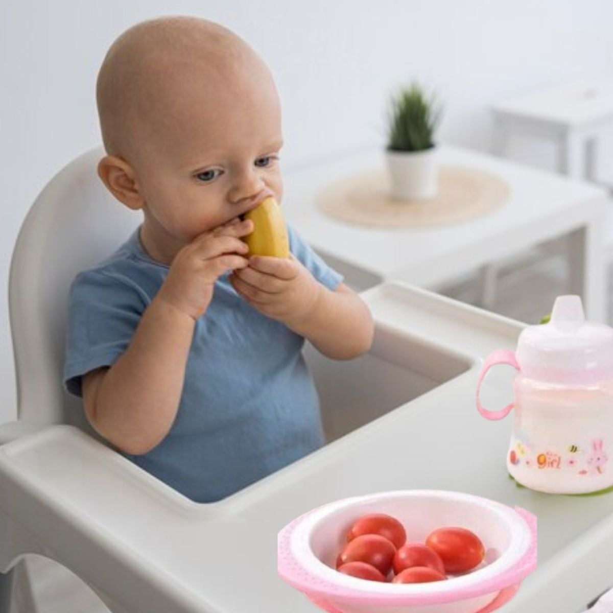 3 SET DE ALIMENTACION 4 EN 1 ERGONOMICO DE BEBE LAU - 5
