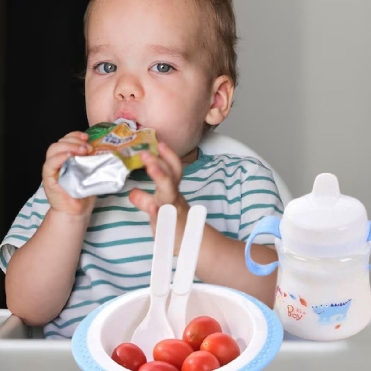 3 SET DE ALIMENTACION 4 EN 1 ERGONOMICO DE BEBE LAU - 7