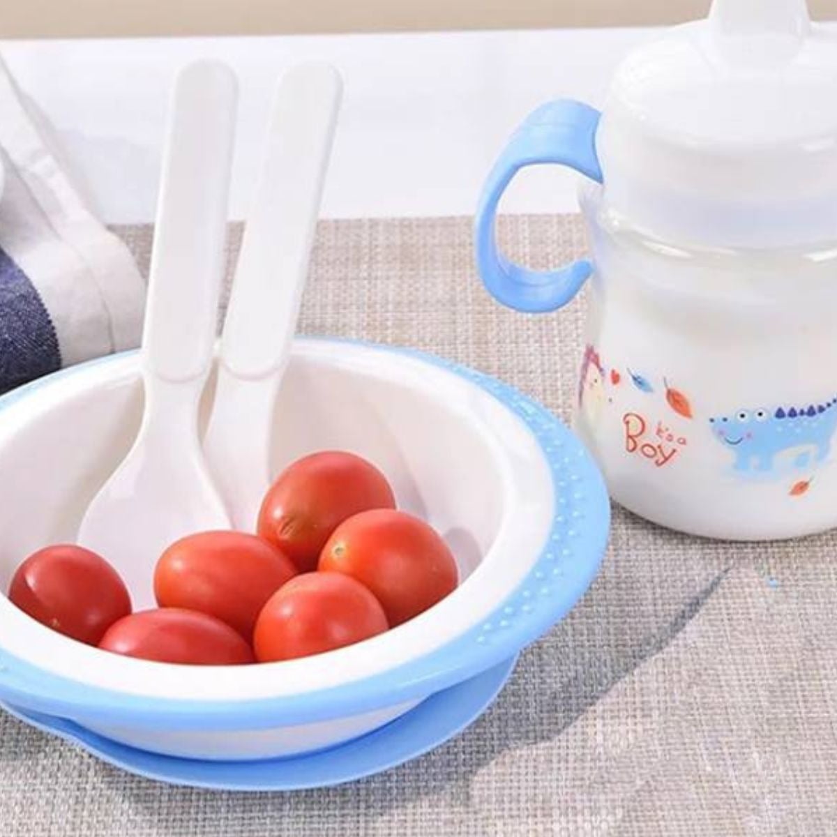 3 SET DE ALIMENTACION 4 EN 1 ERGONOMICO DE BEBE LAU - 10