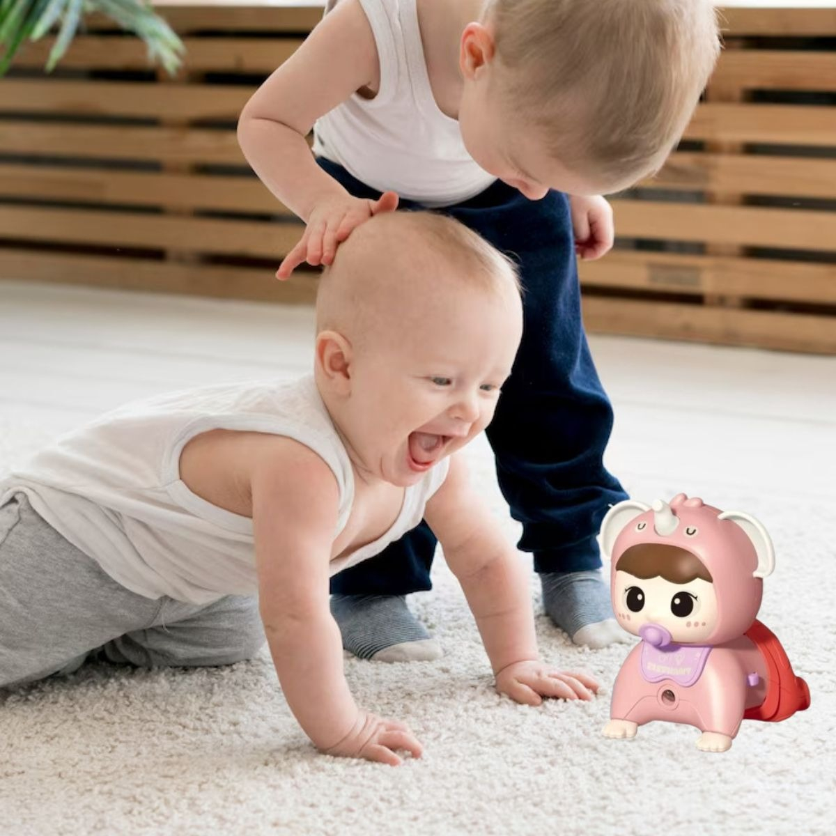 JUGUETE BEBE GATEADOR INTERACTIVO ESTIMULACION BEBE LAU - 10