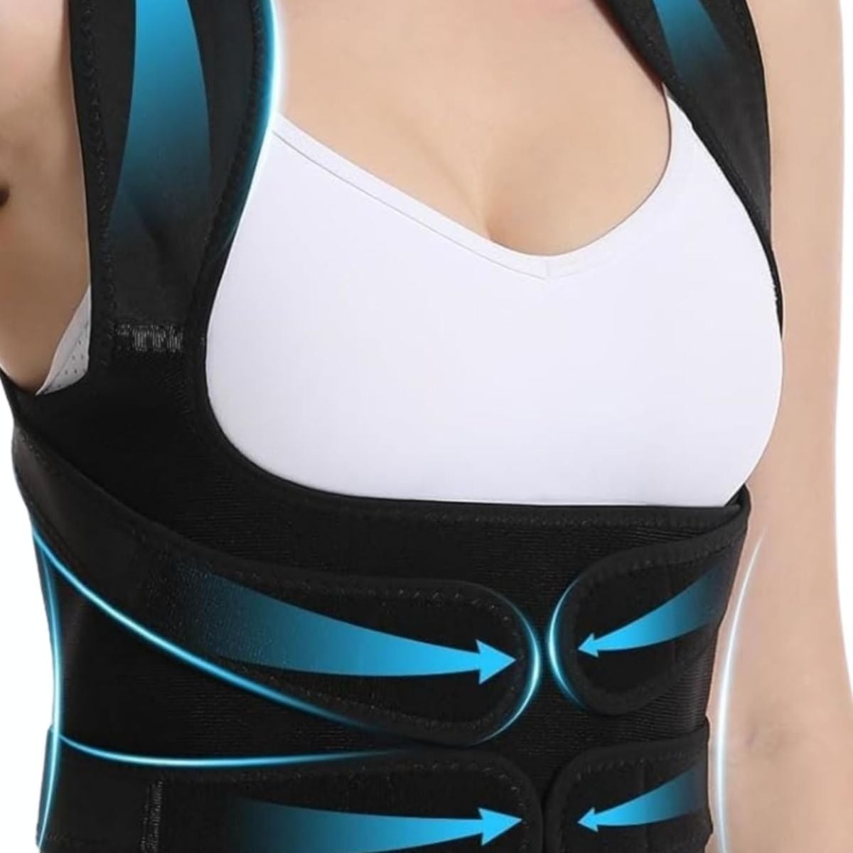 FAJA CORRECTOR DE POSTURA SOPORTE ESPALDA ALIVIO DOLOR LAU - 5