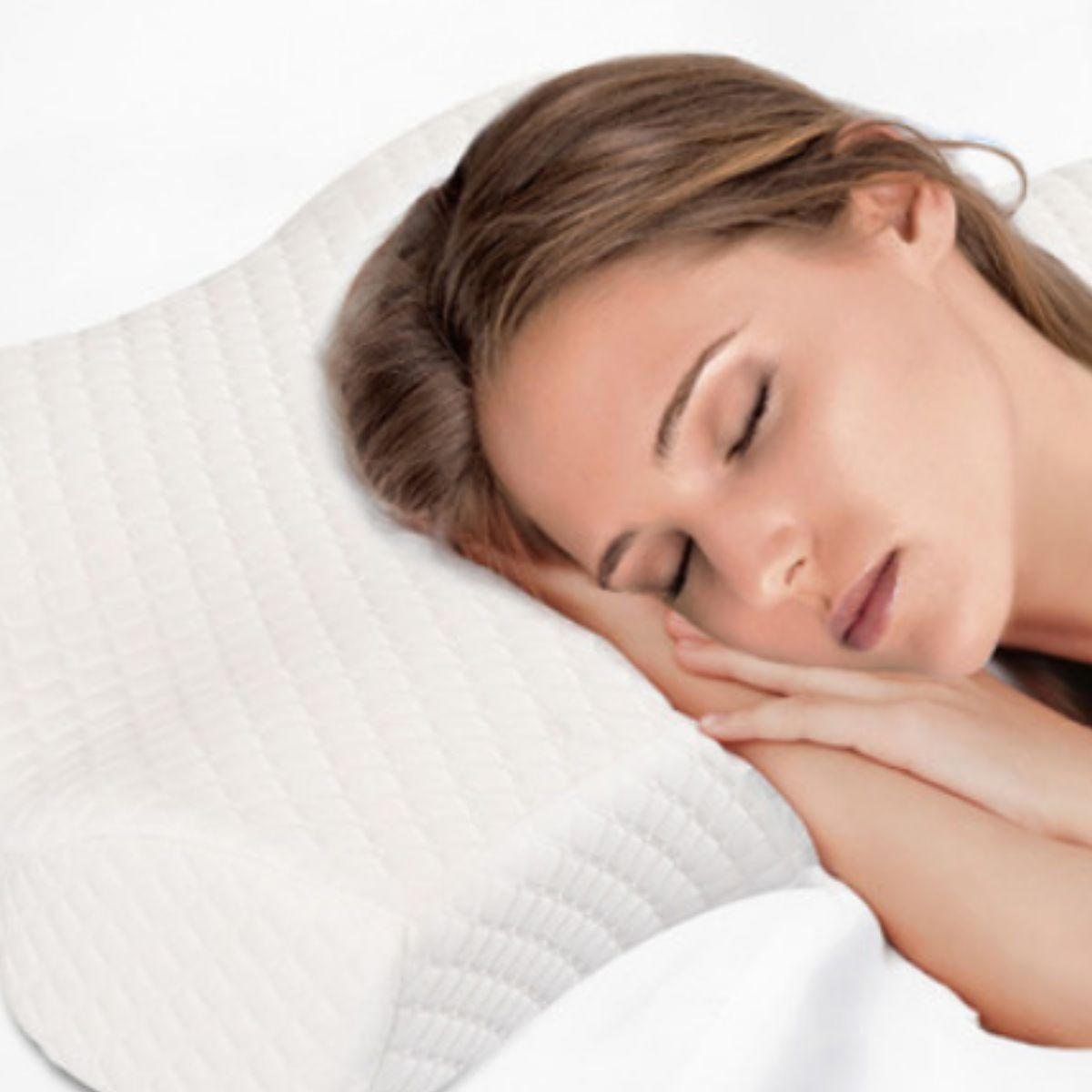 ALMOHADA ORTOPEDICA CERVICAL ALIVIO DOLOR CUELLO LAU - 10