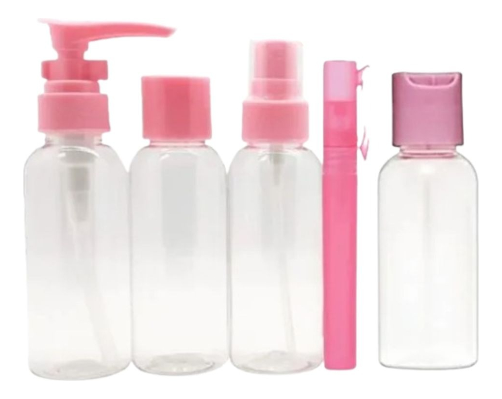 SET 4 PACK DE BOTELLAS VACIAS DE VIAJE ATOMIZADOR LAU - 1