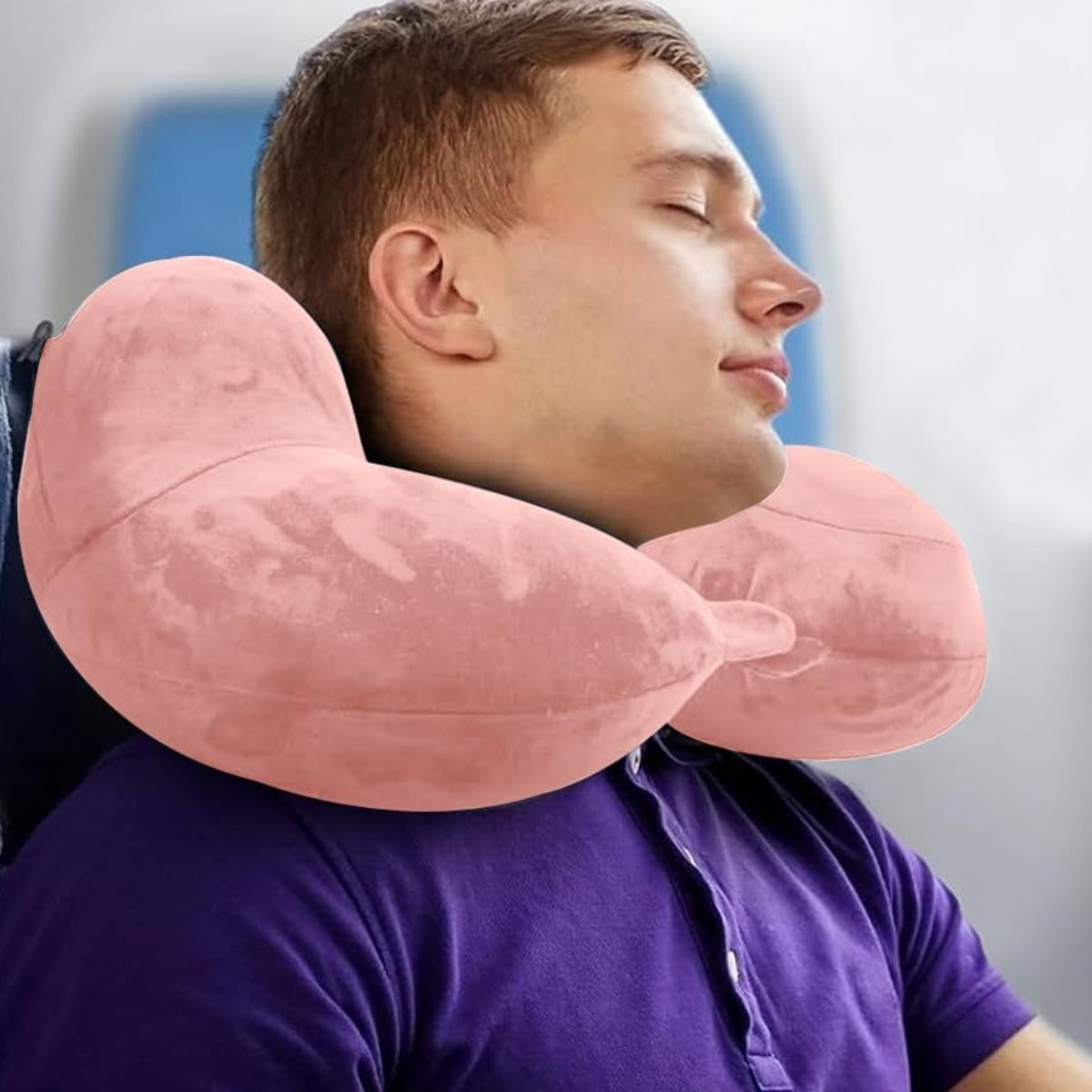 SET 2 ALMOHADAS COJIN PARA CERVICAL ERGONOMICO CONFORT LAU - 5