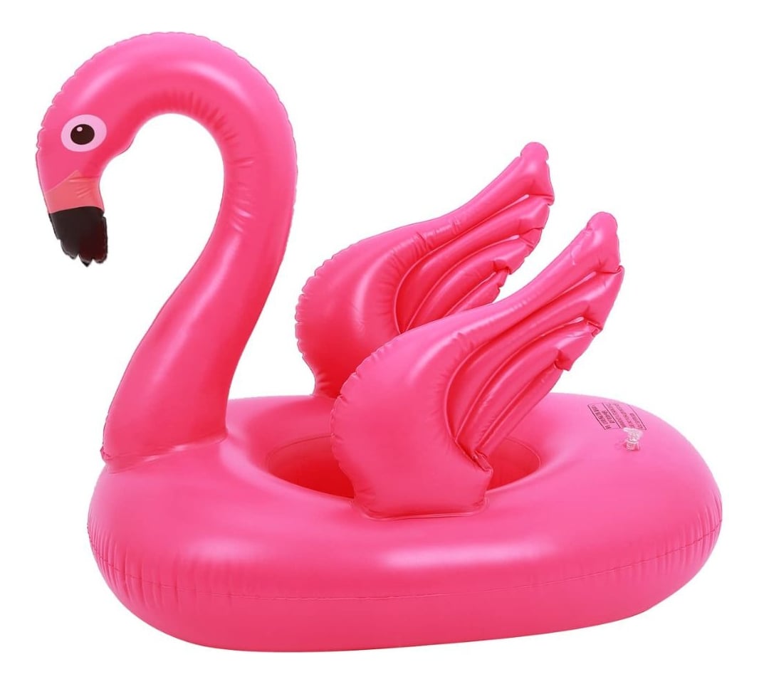 SET 3 FLOTADOR INFLABLE FLAMENCO PARA NIÑA PISCINA PLAYA LAU - 9