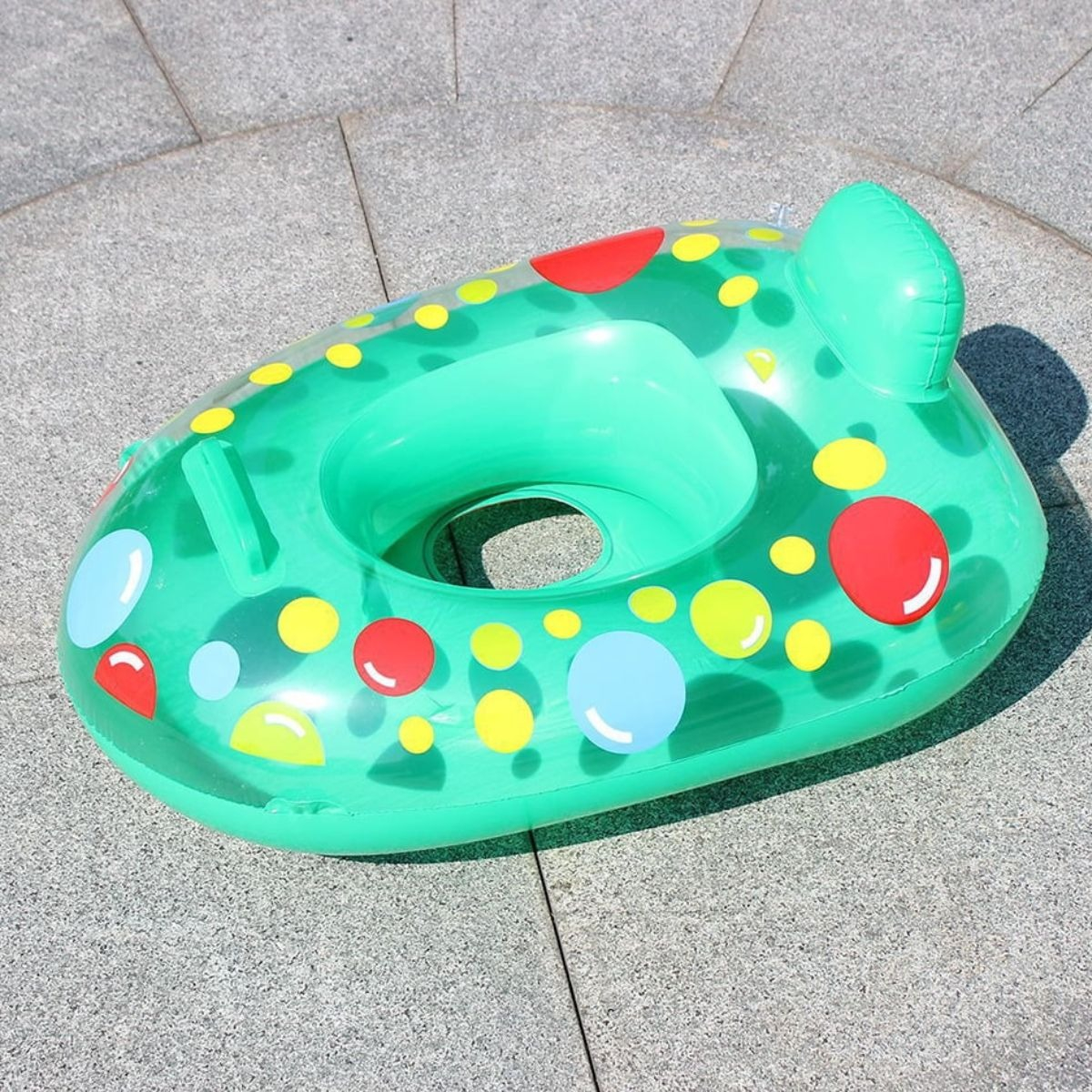 SET 3 FLOTADOR INFLABLE DE PISCINA PLEGABLE NIÑOS VERANO LAU - 10