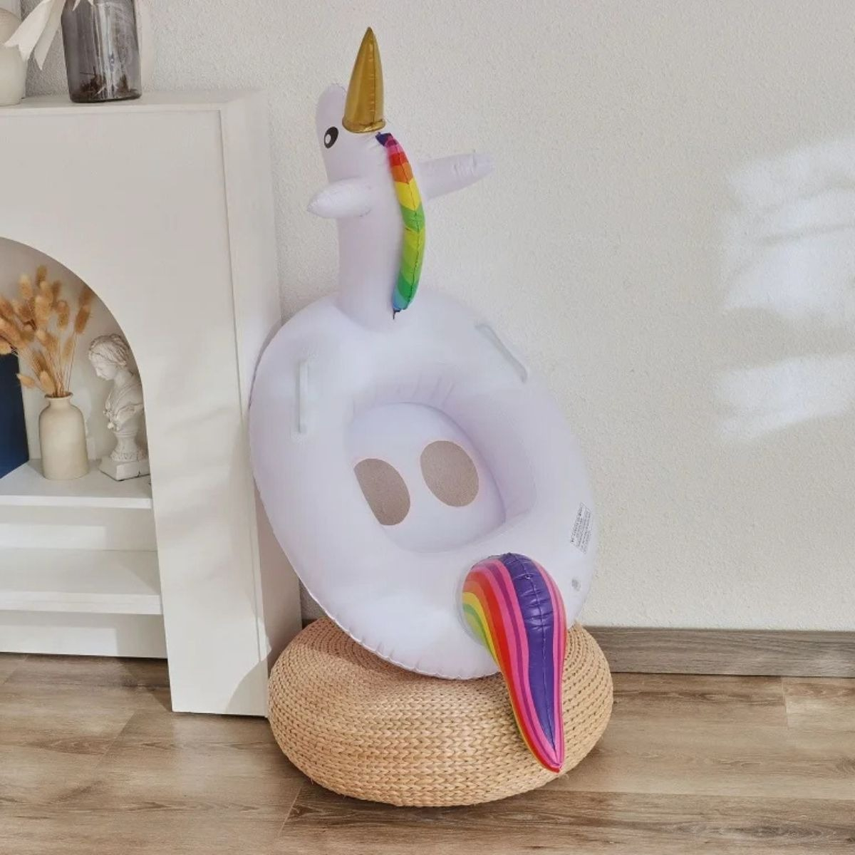 SET 3 INFLABLE FLOTADOR FORMA DE UNICORNIO PISCINA LAU - 7