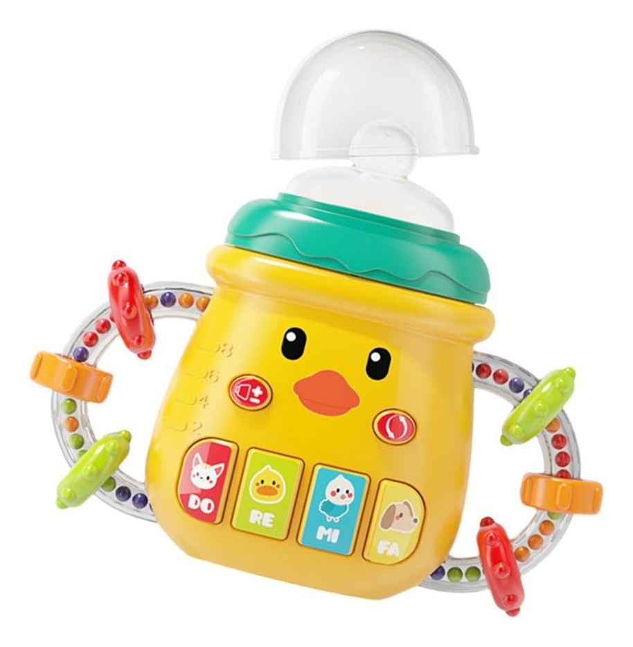 SET 2 BIBERON SONAJERO MUSICAL INTERACTIVO PARA BEBE LAU - 5